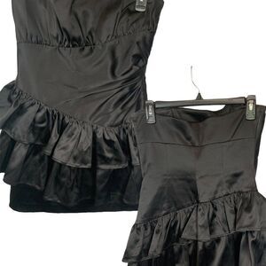 Laundry by Design Strapless Ruffle Mini Dress